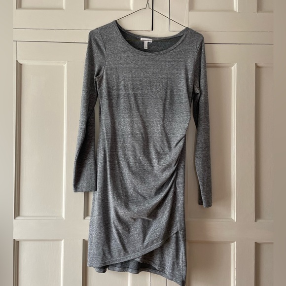 Leith gray long sleeve dress - Picture 1 of 5